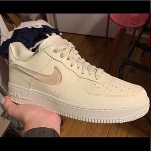 White Nike Air Force 1 size 9.5